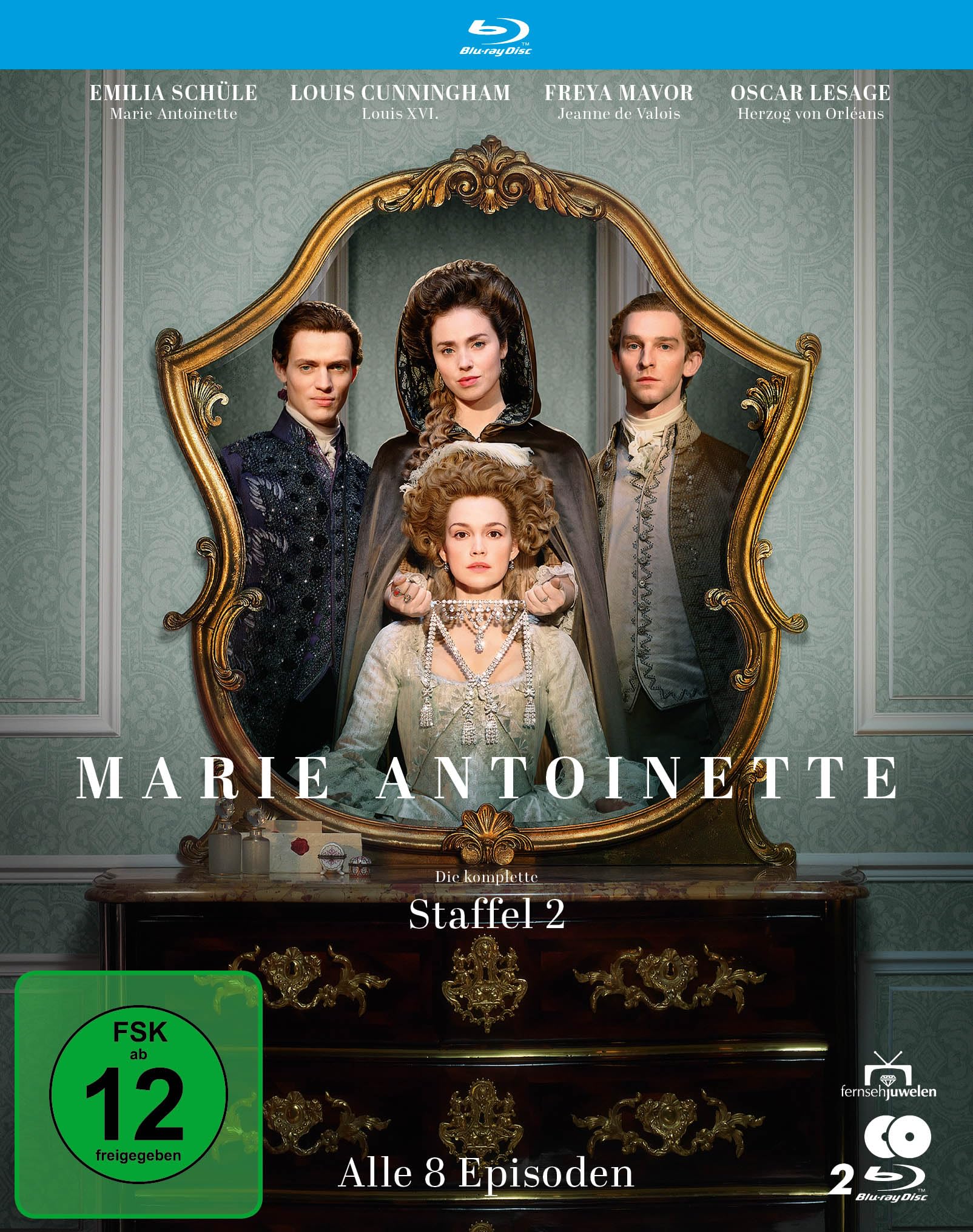 Marie Antoinette - Staffel 2 (1-8) (Fernsehjuwelen
