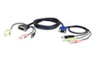 ATEN 2L-7DX2U | KVM Cable | VGA to DVI | Black | 1.8 m