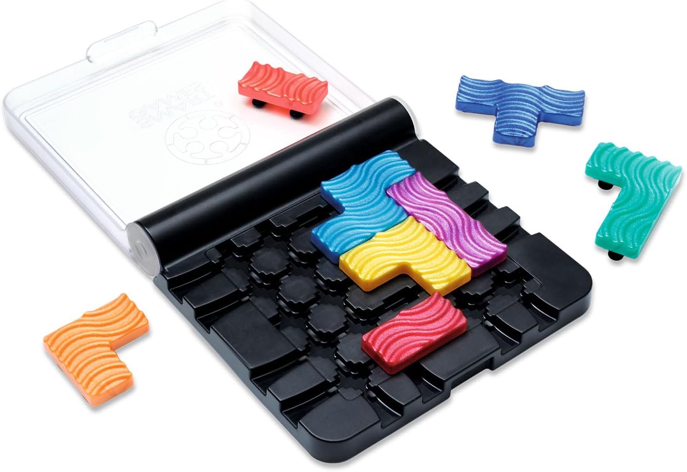 SmartGames - IQ Flow, 1 Player Logic Game with 120 Challenges, Ages 7+