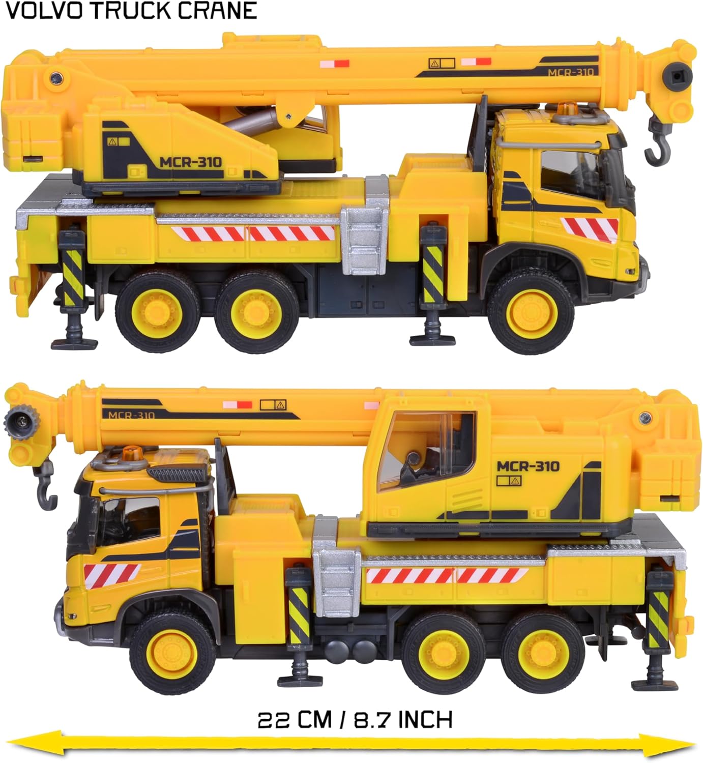 Majorette Volvo FH16 truck + wiellader