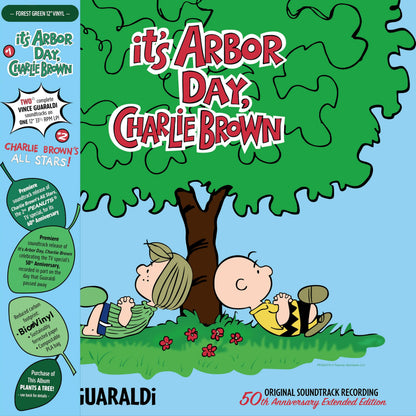 It's Arbor Day, Charlie Brown/Charlie Brown's All Stars! - Original Soundtrack Recordings 50th & 60th Anniversary Editions Forest Green BioVinyl