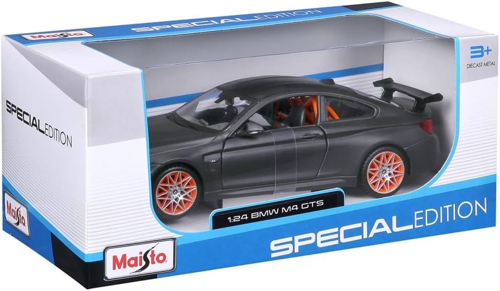 BBURAGO BMW M4 GTS - Modellino Realistico Auto in Scala 1:24, Licenza Ufficiale BMW, Età Consigliata 3+ Anni