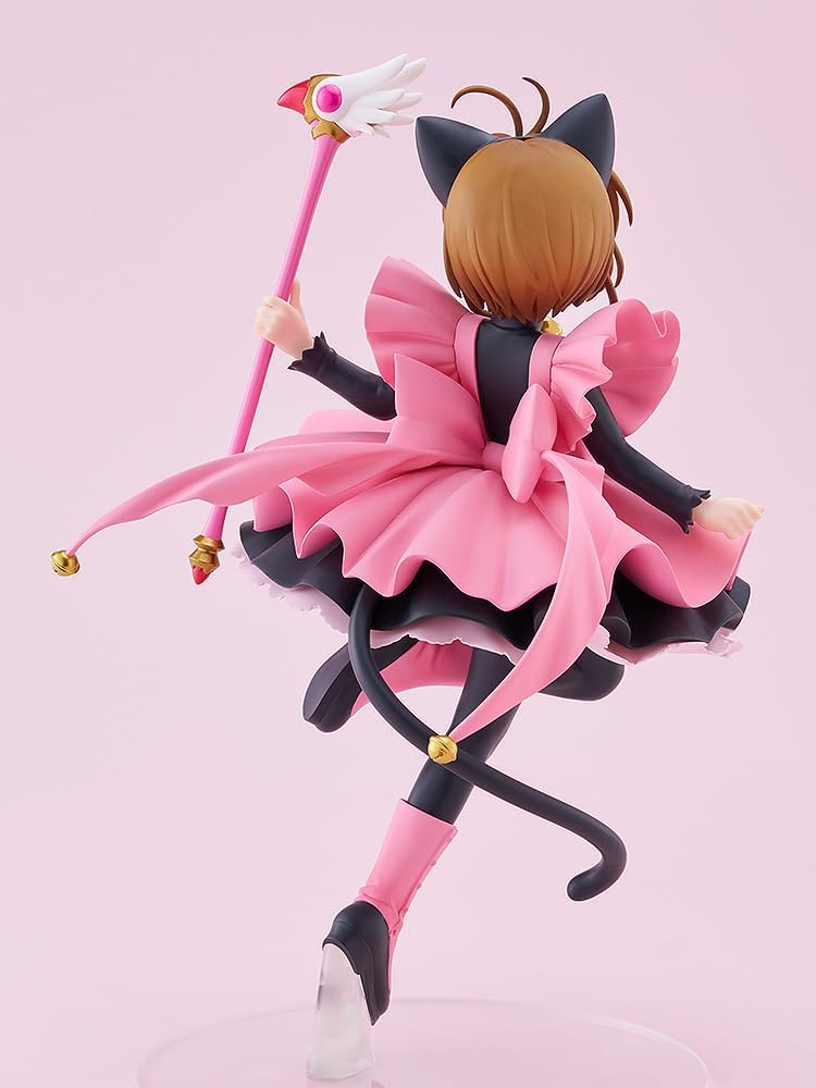 GOOD SMILE COMPANY POP UP PARADE Cardcaptor Sakura Clow Card Edition Sakura Kinomoto Black Cat Style Costume Ver. L Size, Non-scale, Plastic, Painted Finished Product