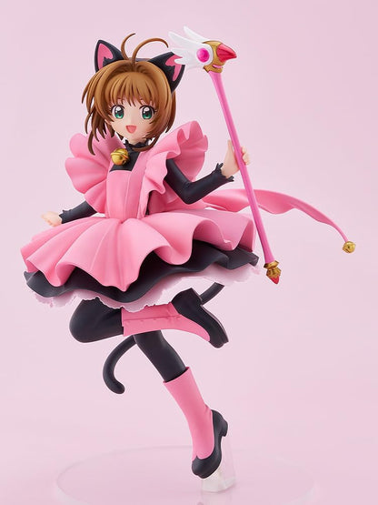 GOOD SMILE COMPANY POP UP PARADE Cardcaptor Sakura Clow Card Edition Sakura Kinomoto Black Cat Style Costume Ver. L Size, Non-scale, Plastic, Painted Finished Product