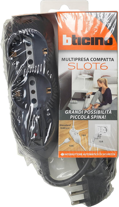 Mult-Slot6 4+2 Prese Sp.10A+Int Aut