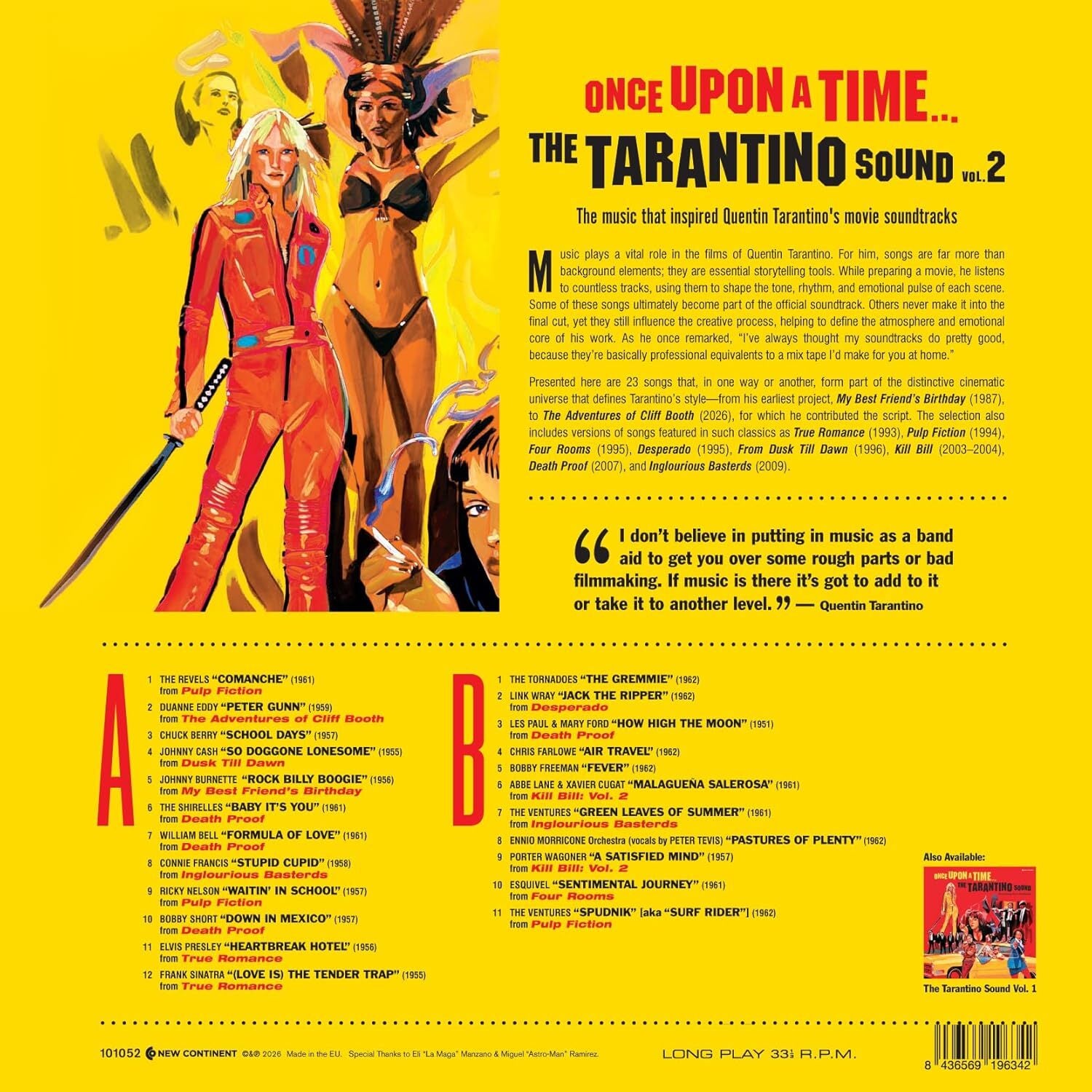 Once Upon a Time... The Tarantino Sound, Vol. 2