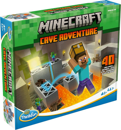 Thinkfun -76700- Minecraft Cave Adventure - Das spannende Logikspiel aus der Welt von Minecraft ab 8 Jahren