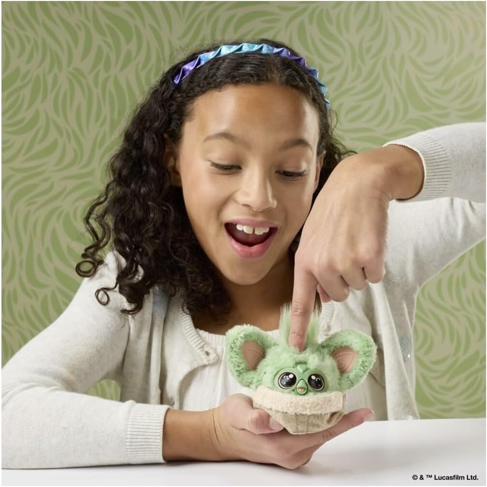 Furby Furblets STAR WARS™ Grogu Collectible Electronic Plush Toy, Officially Licensed