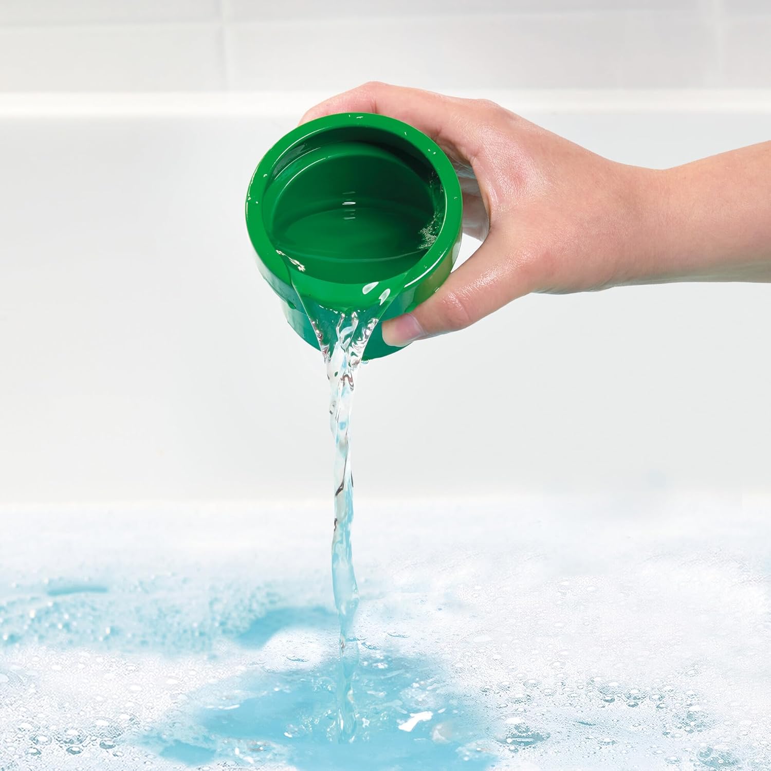 My Mario Pour & Nest Bath Playset by TOMY Toomies - Pouring Toddler Water Toys for Bath or Pool - Officially Licensed Mario Toys - Easter Basket Stuffers for Kids - Ages 2 Years and Up