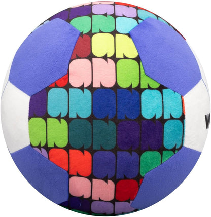 FIFA® 9-Inch Purple Plush Football - Soft, Collectible World Cup™ Plush Toy - Official FIFA® Pattern - Ages 3+