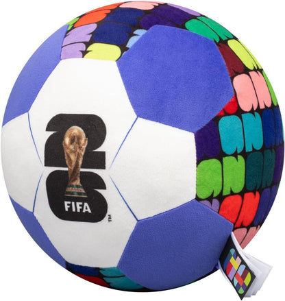 FIFA® 9-Inch Purple Plush Football - Soft, Collectible World Cup™ Plush Toy - Official FIFA® Pattern - Ages 3+