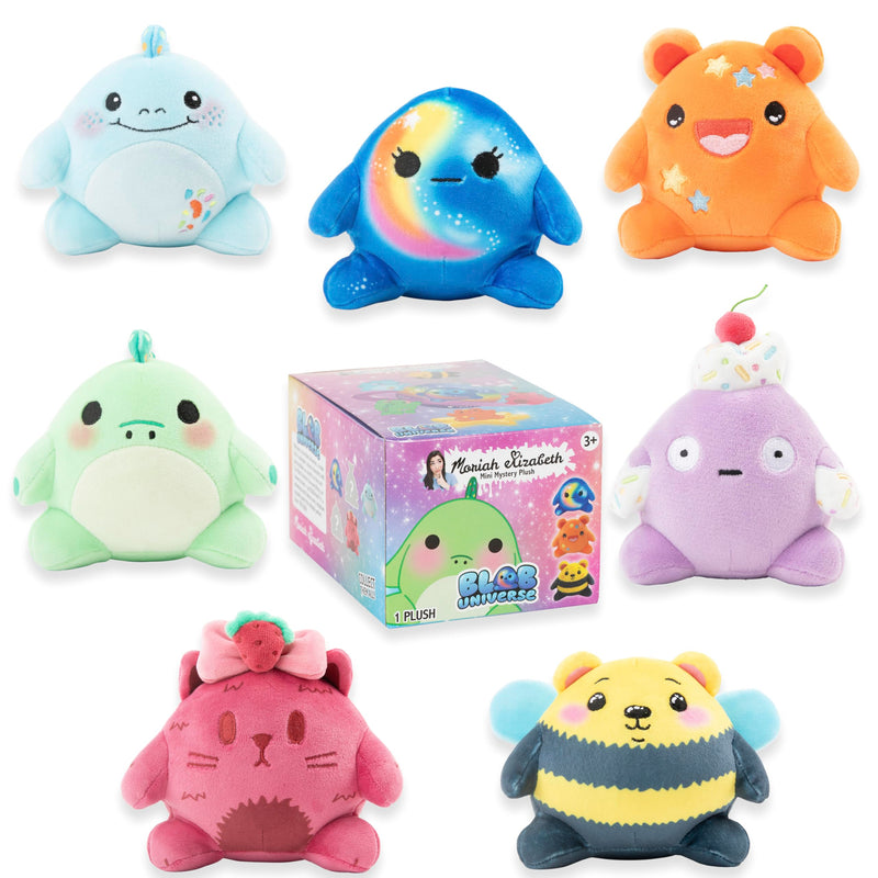 `Moriah Elizabeth - 6 Mini Mystery Plush - Blob Universe - Series 1```