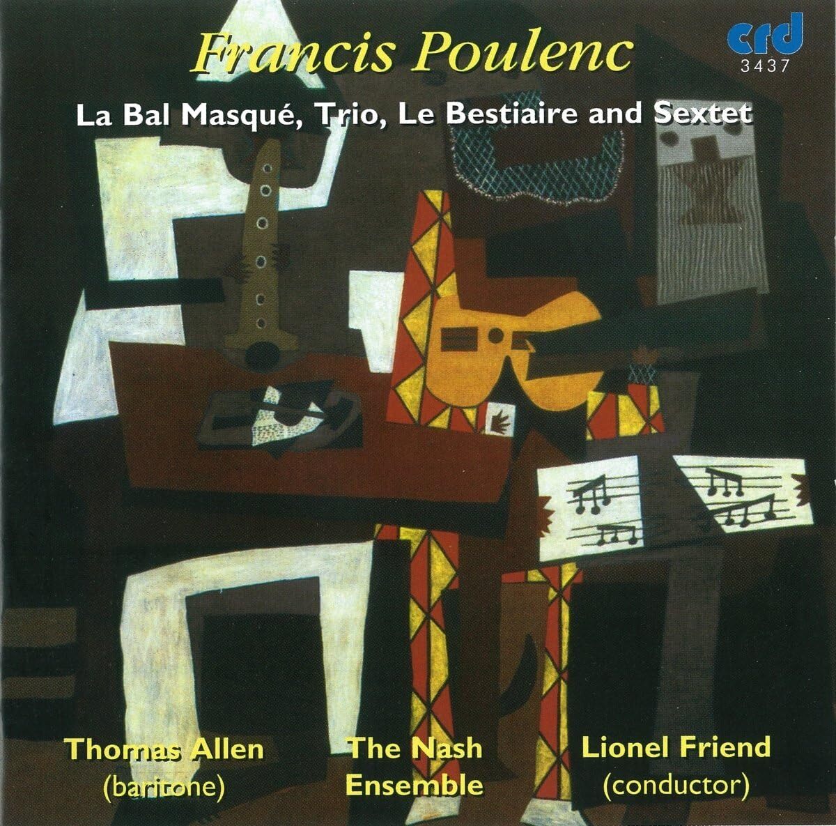Francis Poulenc: La Bal Masque/Trio/Le Bestiaire/Sextet