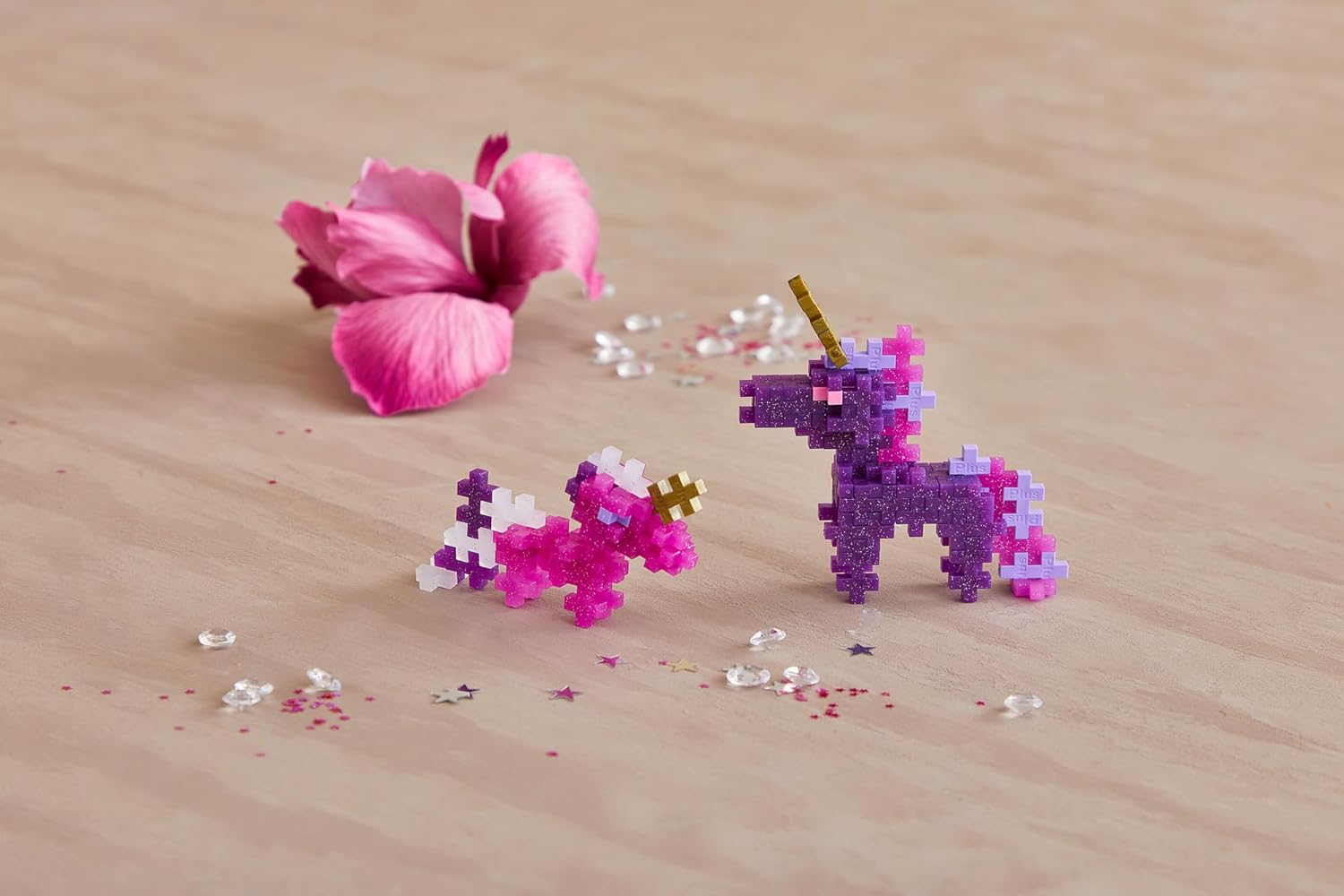 Plus Plus - Glitter Unicorns (4373)