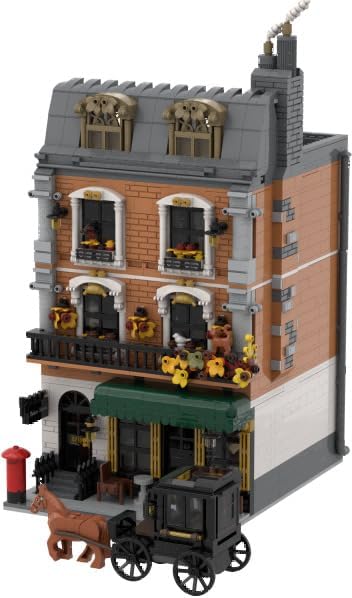 Pantasy Bouwset figuur Sherlock Holmes, Residence 221B (85014