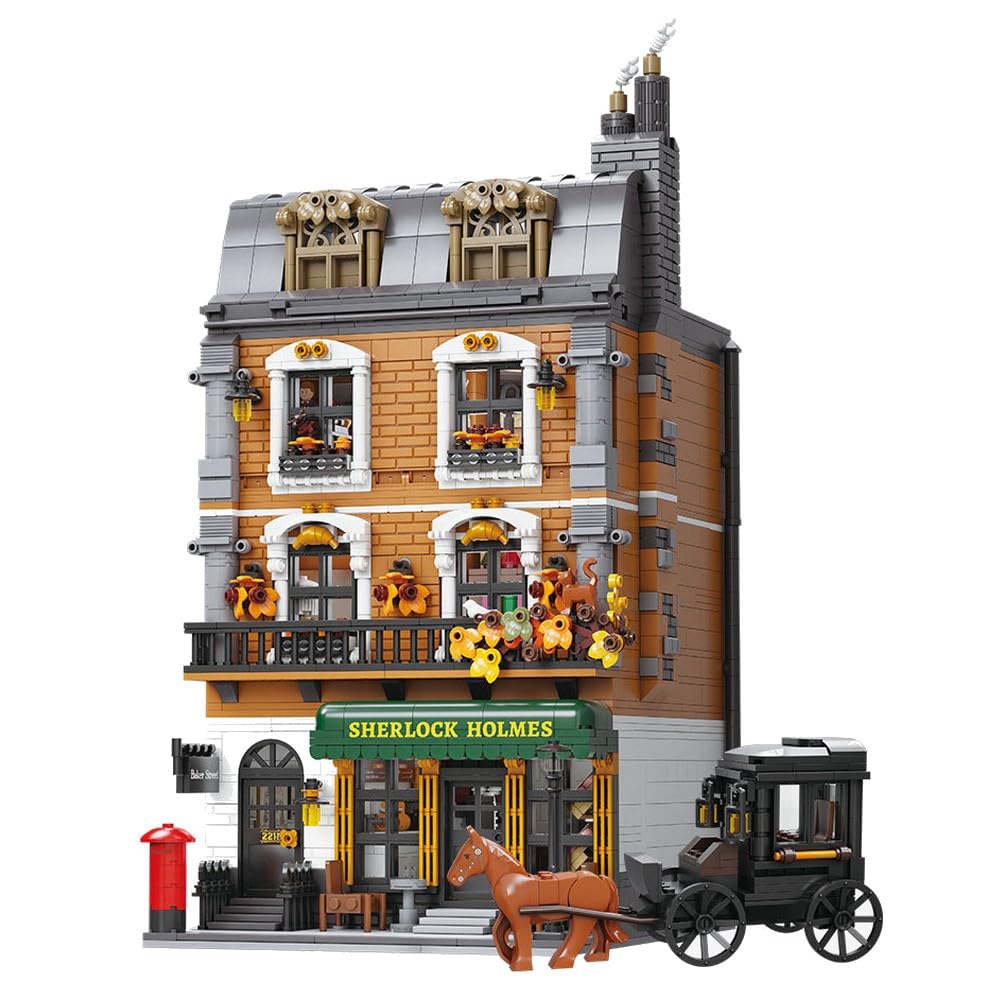 Pantasy Bouwset figuur Sherlock Holmes, Residence 221B (85014