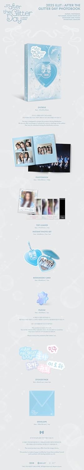 2025 Illit: na The Glitter Day Photobook