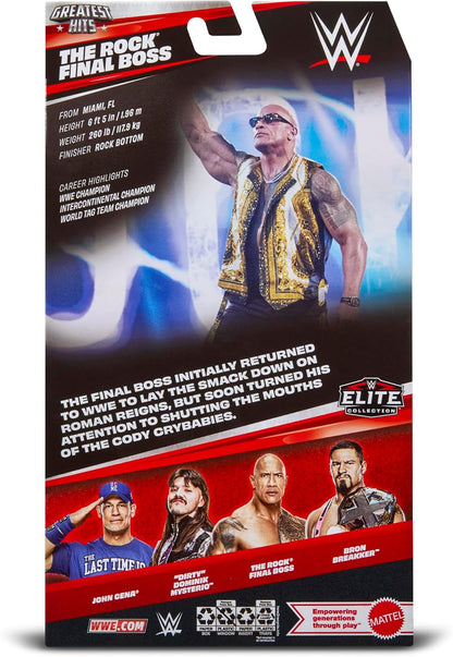 WWE The Rock (Final Boss) Elite Greatest Hits 10