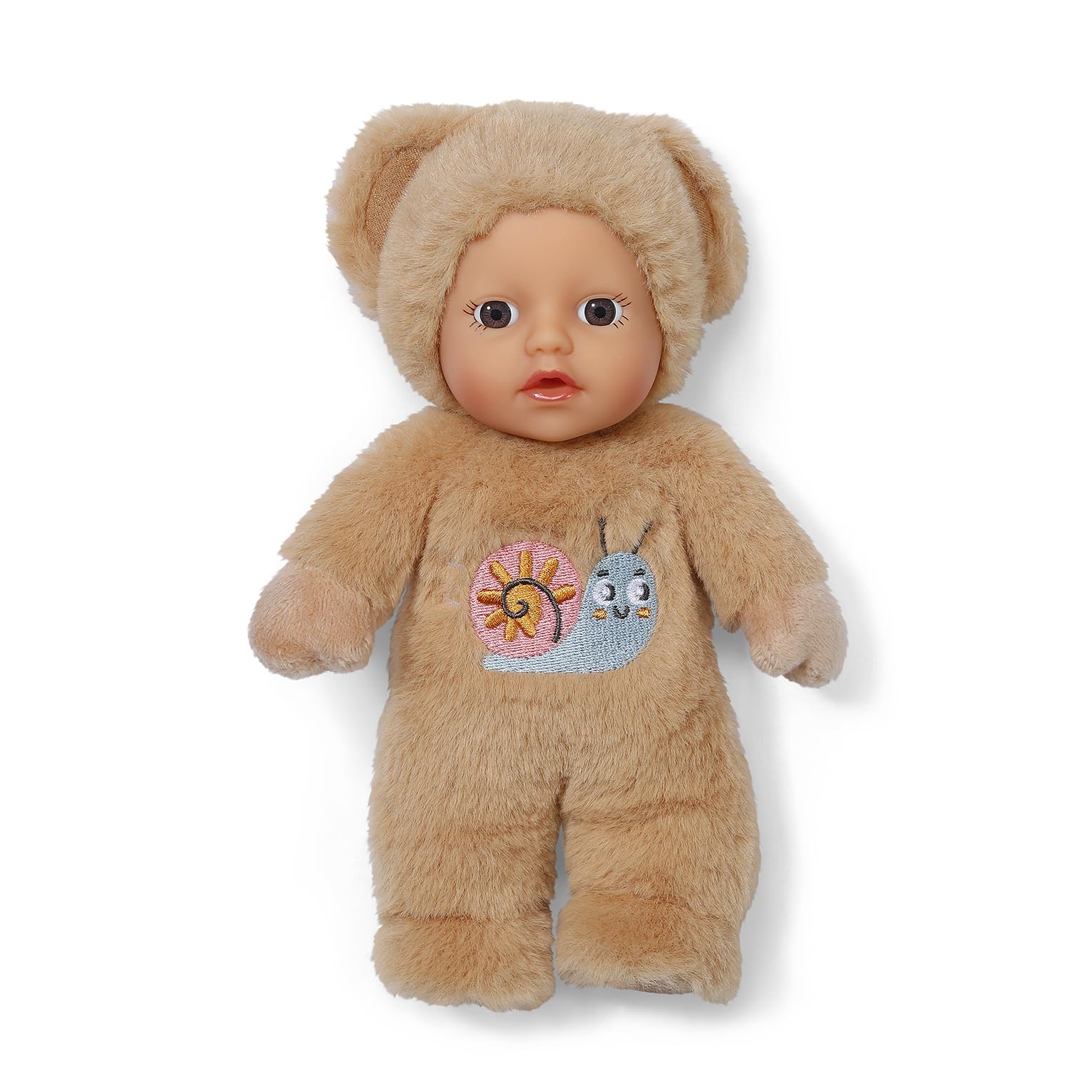BABY born for babies Cutie soft doll with crinkle foil, 3 assorted styles. Suitable from birth