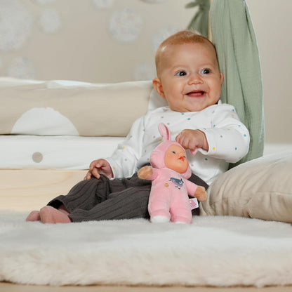 BABY born for babies Cutie soft doll with crinkle foil, 3 assorted styles. Suitable from birth
