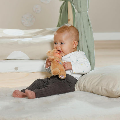 BABY born for babies Cutie soft doll with crinkle foil, 3 assorted styles. Suitable from birth