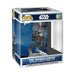 Funko POP! Rides Deluxe: Star Wars: The Mandalorian and Grogu - The Mandalorian with Grogu in Imperial Remnant AT-RT - Collectable Vinyl Figure - Gift Idea - Official Merchandise