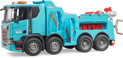 Bruder 03553 - Scania Super 560R Breakdown and Towing Truck with Light and Sound Module - 1:16 Vehicles, Tow Trucks, Tugs, Roadside Assistance, Carriers