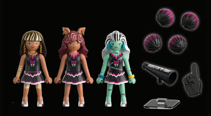 Playmobil | Monster High | Fear Squad Pack | Scary play figure set for creative Halloween adventures | With detailed figures & accessories | Perfect for monster fans aged 5+ | 71992