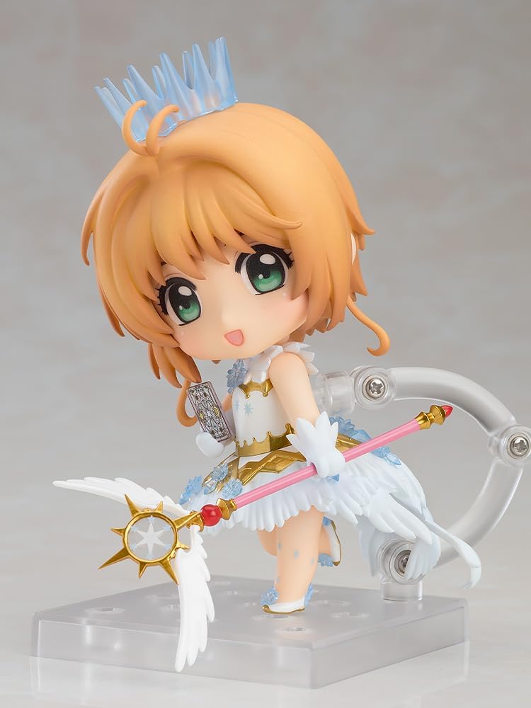 Good Smile Company Nendoroid Card Captor Sakura, Clear Card Version, Kinomoto Sakura, Clear Version, Non-scale, Plastic, Pre-painted Action Figure, Resale