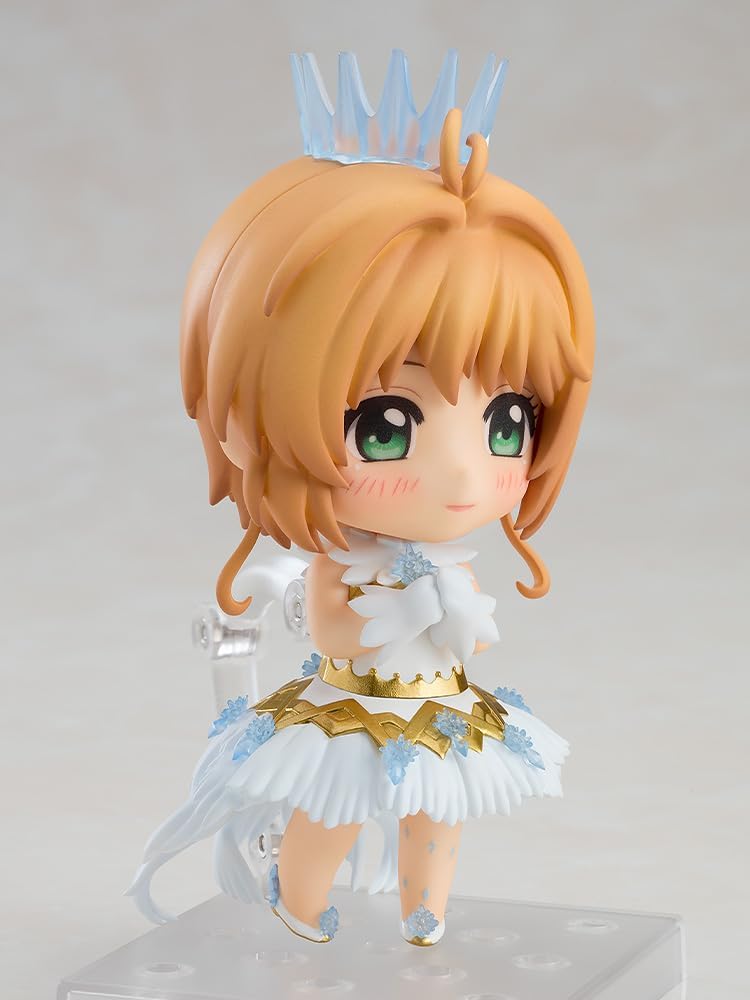 Good Smile Company Nendoroid Card Captor Sakura, Clear Card Version, Kinomoto Sakura, Clear Version, Non-scale, Plastic, Pre-painted Action Figure, Resale