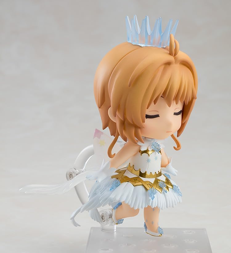 Good Smile Company Nendoroid Card Captor Sakura, Clear Card Version, Kinomoto Sakura, Clear Version, Non-scale, Plastic, Pre-painted Action Figure, Resale