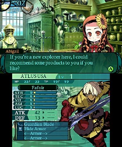 Etrian Odyssey 2: Untold: The Fafnir Knight (Nintendo 3DS