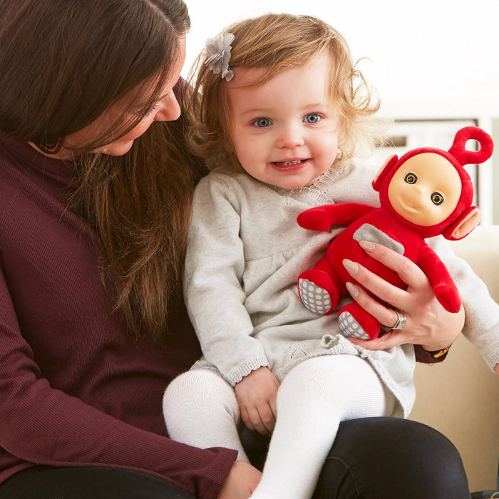 Character Uk Teletubbies 8 Inch Talking Po Soft Toy, Red