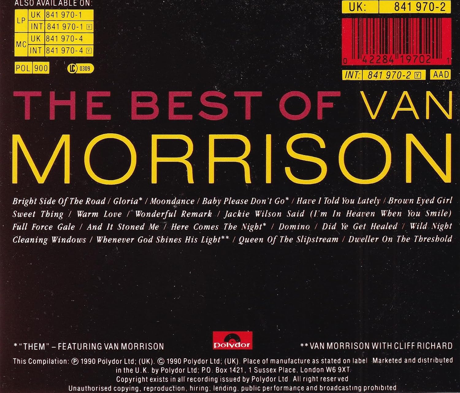 The Best of Van Morrison Vol.1