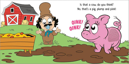Mr. Brown on the Farm With Dr. Seuss Babies: A Touch and Feel Board Book (Dr. Seuss Babies Board Books