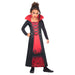 Amscan 9908593 Rose Vampiress internationale jurk, meisjes, Zwart, 3-4 jaar Meisjes Duurzame Recycle Halloween Fancy Jurk Kostuum