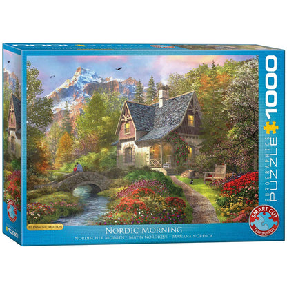 EuroGraphics 15.240–2.453,6 cm Nordic Morning Puzzle (1000 Teile), 6000-0966