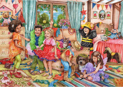 Fancy Dress Fun 500-delig legpuzzel | Duurzame puzzel voor volwassenen | Premium 100% gerecycled bord | Geweldig cadeau voor volwassenen | Gibsons Games