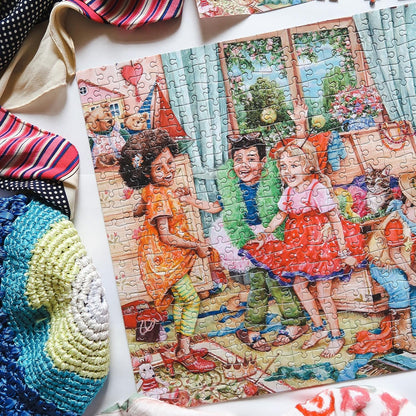Fancy Dress Fun 500-delig legpuzzel | Duurzame puzzel voor volwassenen | Premium 100% gerecycled bord | Geweldig cadeau voor volwassenen | Gibsons Games
