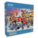 Winterpost, 500-teiliges Puzzle, Weihnachten, ländliche Nostalgie, nachhaltiges Puzzle für Erwachsene, hochwertiges 100% recyceltes Brett, tolles Geschenk für Erwachsene, Gibsons Games B