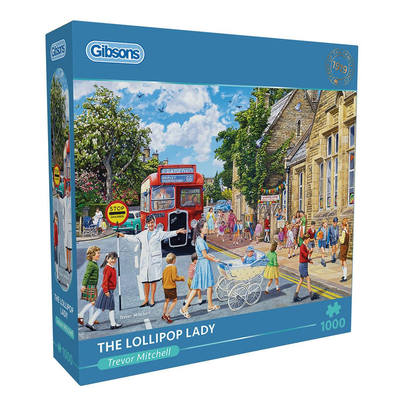 Gibsons legpuzzel The Lollipop Lady 1000 stukjes karton volwassenen