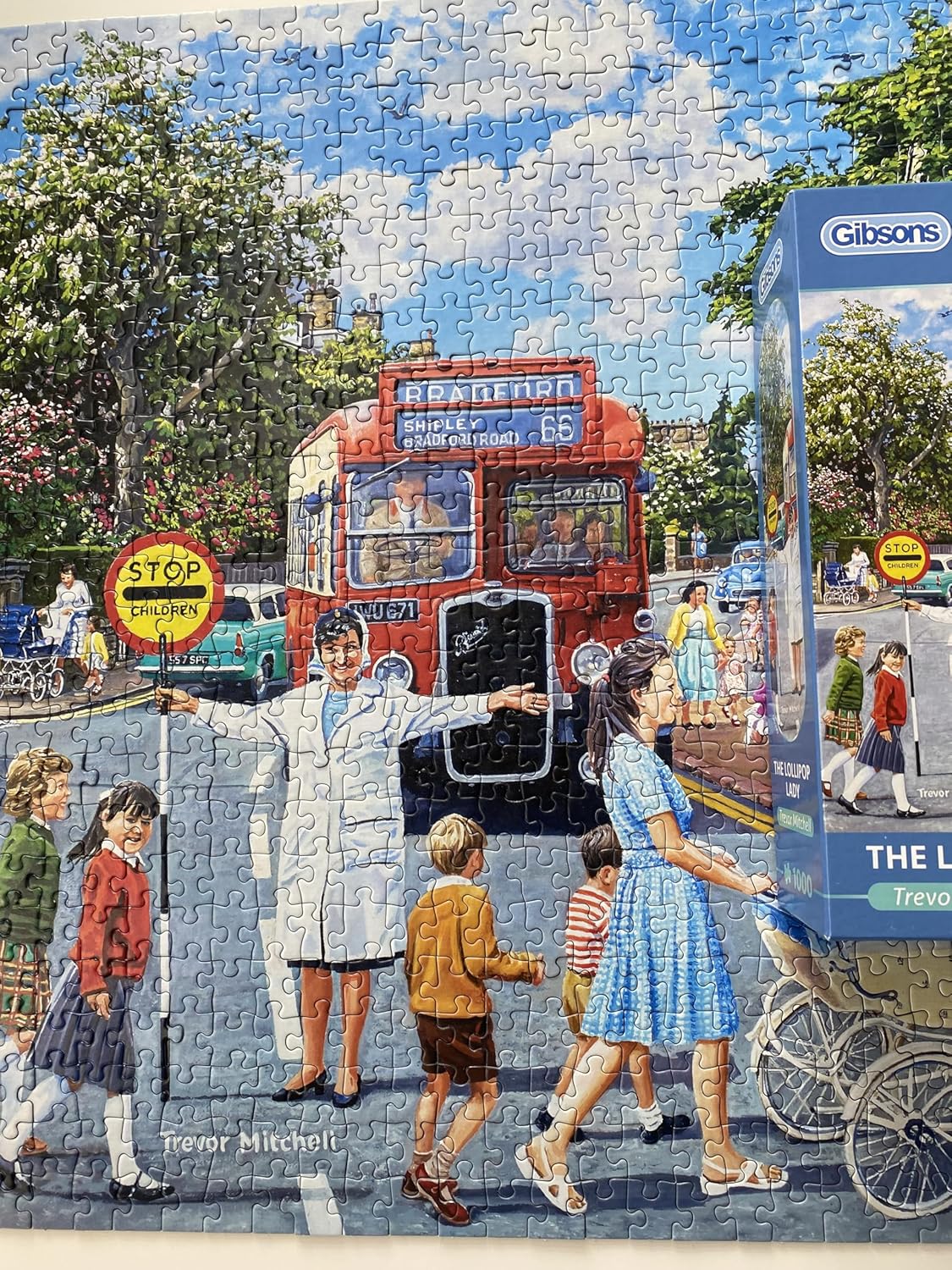 Gibsons legpuzzel The Lollipop Lady 1000 stukjes karton volwassenen