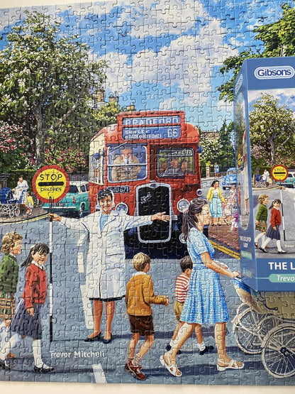Gibsons legpuzzel The Lollipop Lady 1000 stukjes karton volwassenen