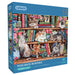 Gibsons Puzzle Katze Puss Back in Books 1000 Teile Tiere