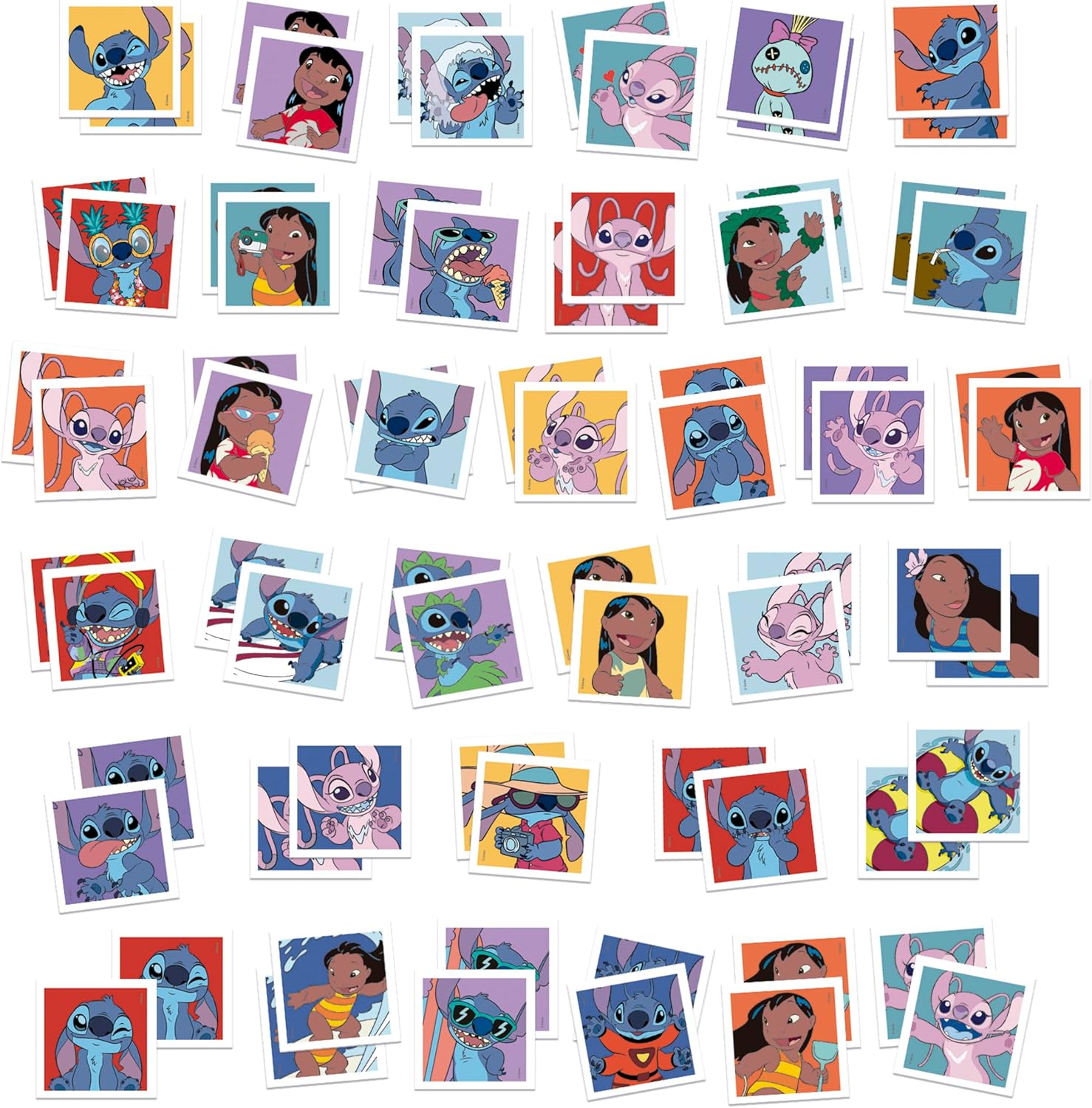 Educa - Identic Stitch Educatief Geheugenspel voor kinderen met 72 kaarten. Vind koppels en werk aan basisvaardigheden zoals gezichtsscherpte, aandacht en geheugen. Al 3 jaar (20315