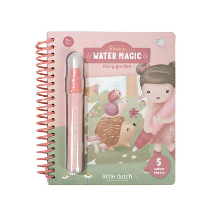Bambolino Toys - Little Dutch Magisch Waterkleurboek Rosa Fairy Garden