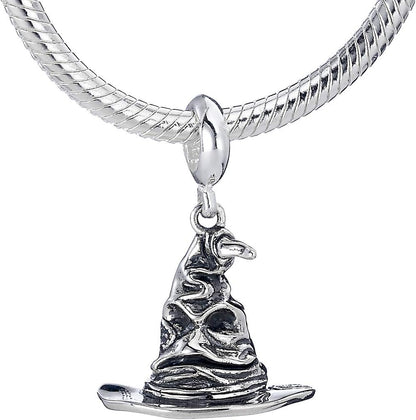 Harry Potter Sterling Silver Sorting Hat Slider Charm by The Carat Shop