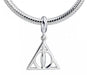 Harry Potter Sterling Silver Deathly Hallows Slider Charm