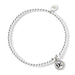 Harry Potter Ball Bead Bracelet with Platform 9 3/4 Charm Embellished with Swarovski® Crystals by The Carat Shop
