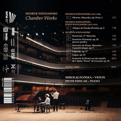 Henryk Wieniawski: Chamber Works